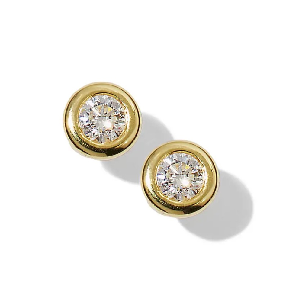 Roberto Coin diamond stud earrings